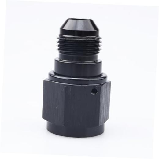 Aluminum Swivel AN10 to AN6 Flare 10AN to 6AN Female to male reducer black