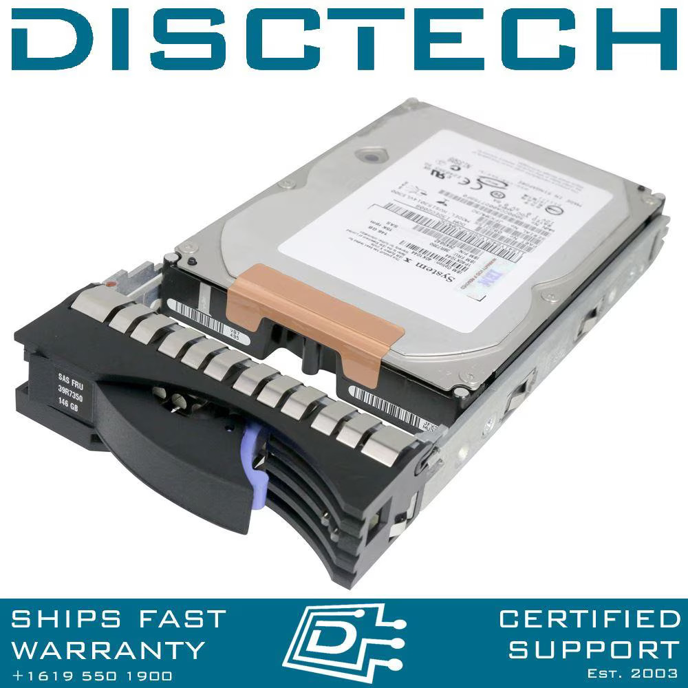 IBM Original 39R7350 SAS Hard Drives