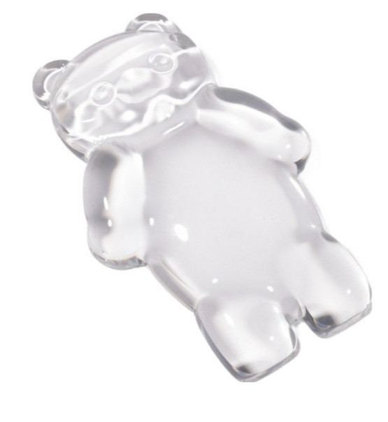 Cute Gummy Bear Silicone Wrist Rest Mouse Pad Clear Kawaii Desk Mat