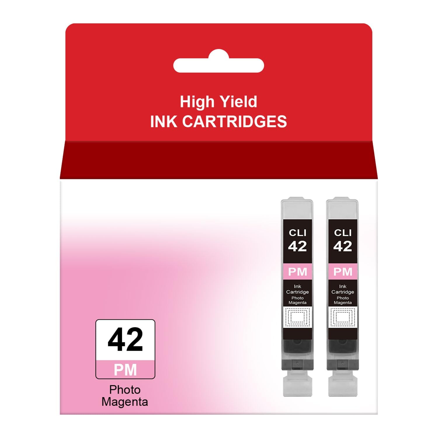 CLI42 Photo Magenta Ink Cartridge Replacement for CLI42 CLI 42PM Photo Magent...