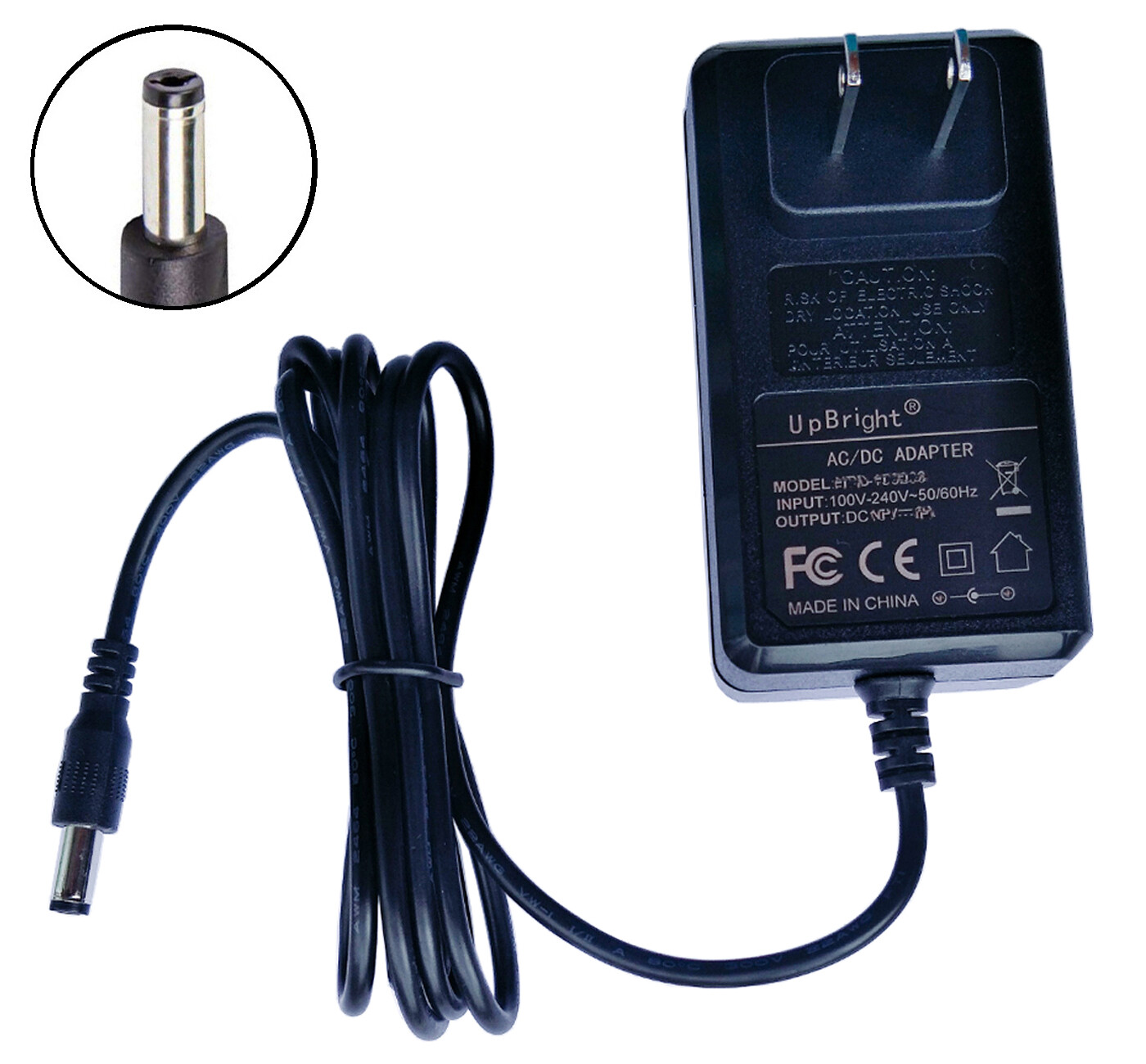 12V AC/DC Adapter or Car Charger For Zebra Healthcare ZQ600 ZQ610 ZQ620 Printer
