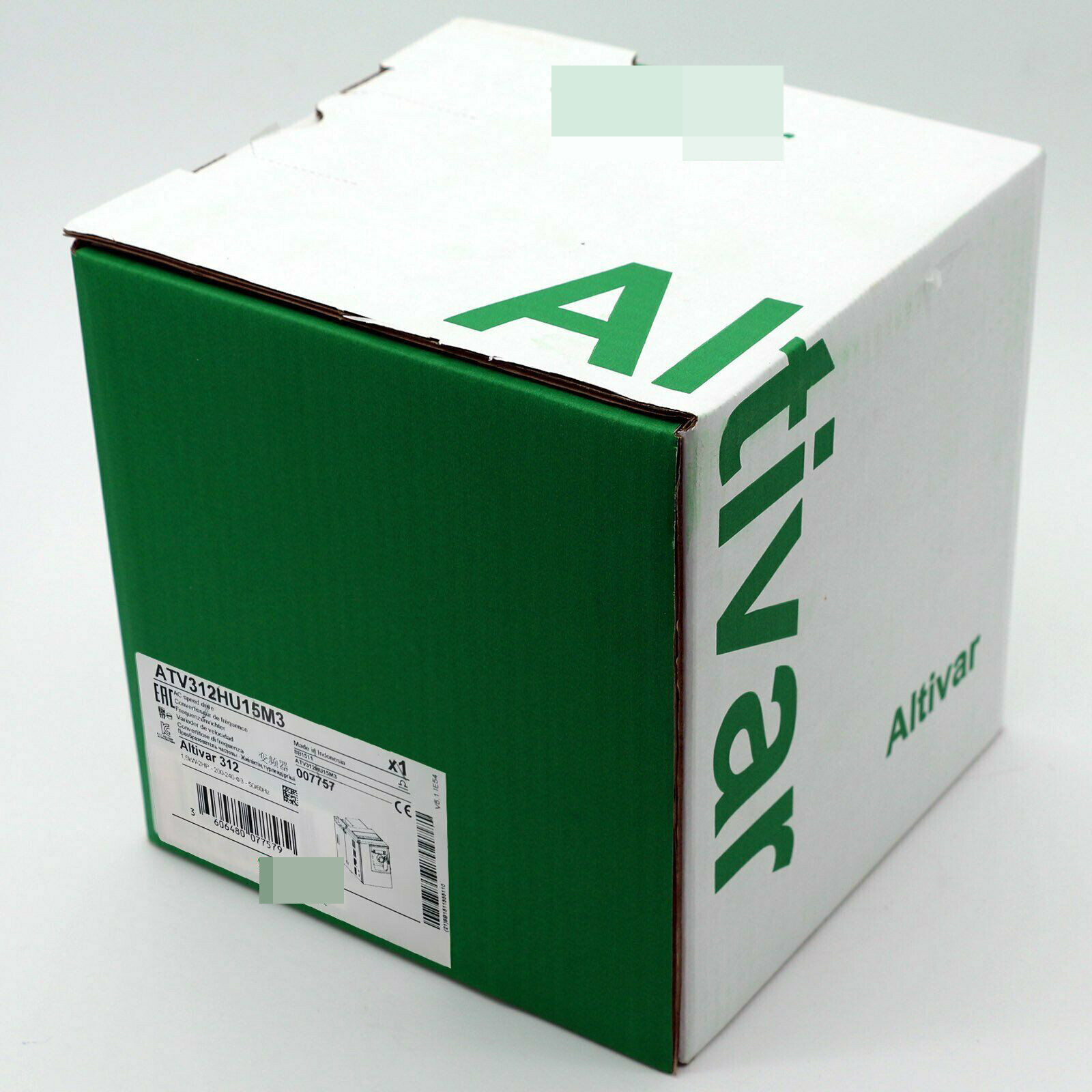 one New Schneider ATV312HU15M3 1.5KW 220V in box Fast Ship DHL/FedEx