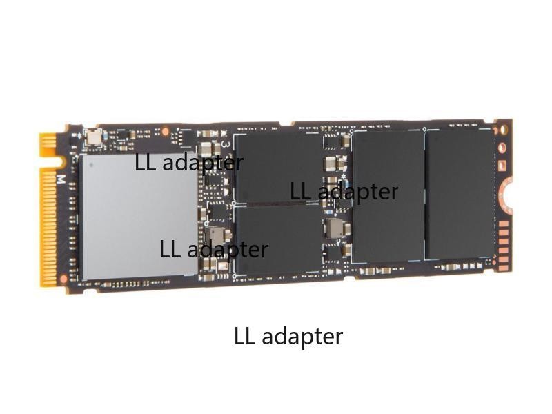 Intel 760p 256GB M.2 2280 NVMe TLC SSD 256GB 80mm PCIe PCI-Express 3.0 3D2