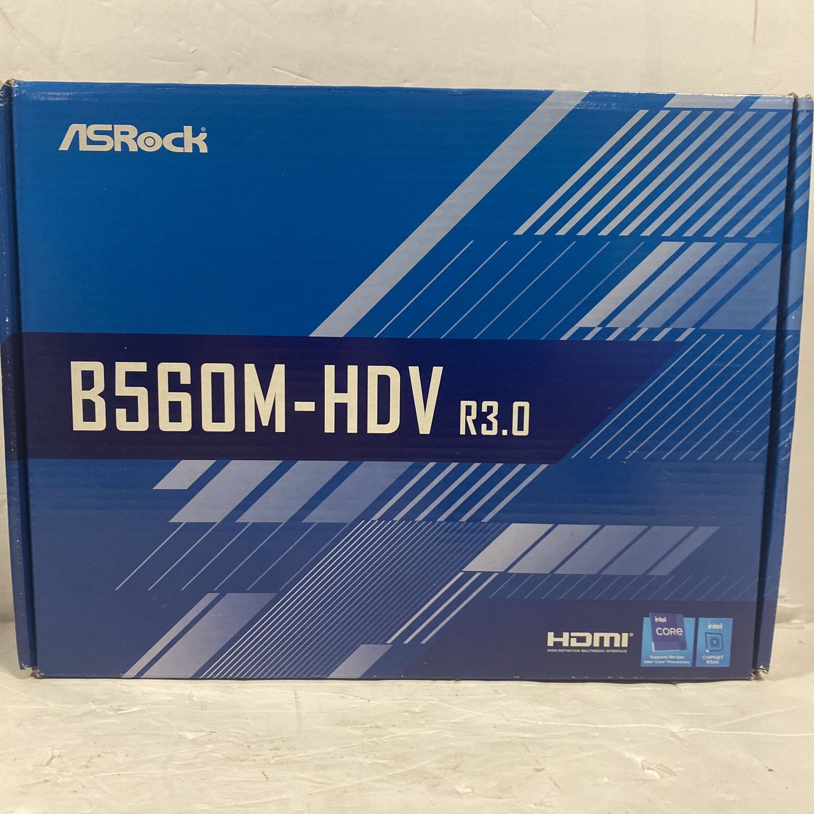 ASRock B560M-HDV R3.0 Intel 10/11th Gen (LGA1200)  MicroATX Motherboard