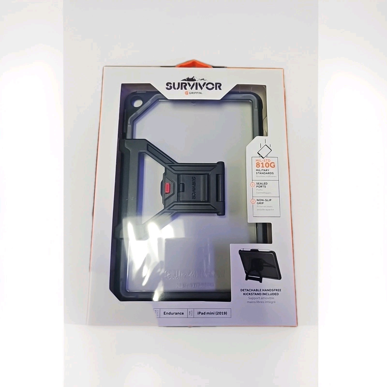 INCIPIO Griffin Survivor Endurance 7.9 inch Cover Black Competible for iPad mini