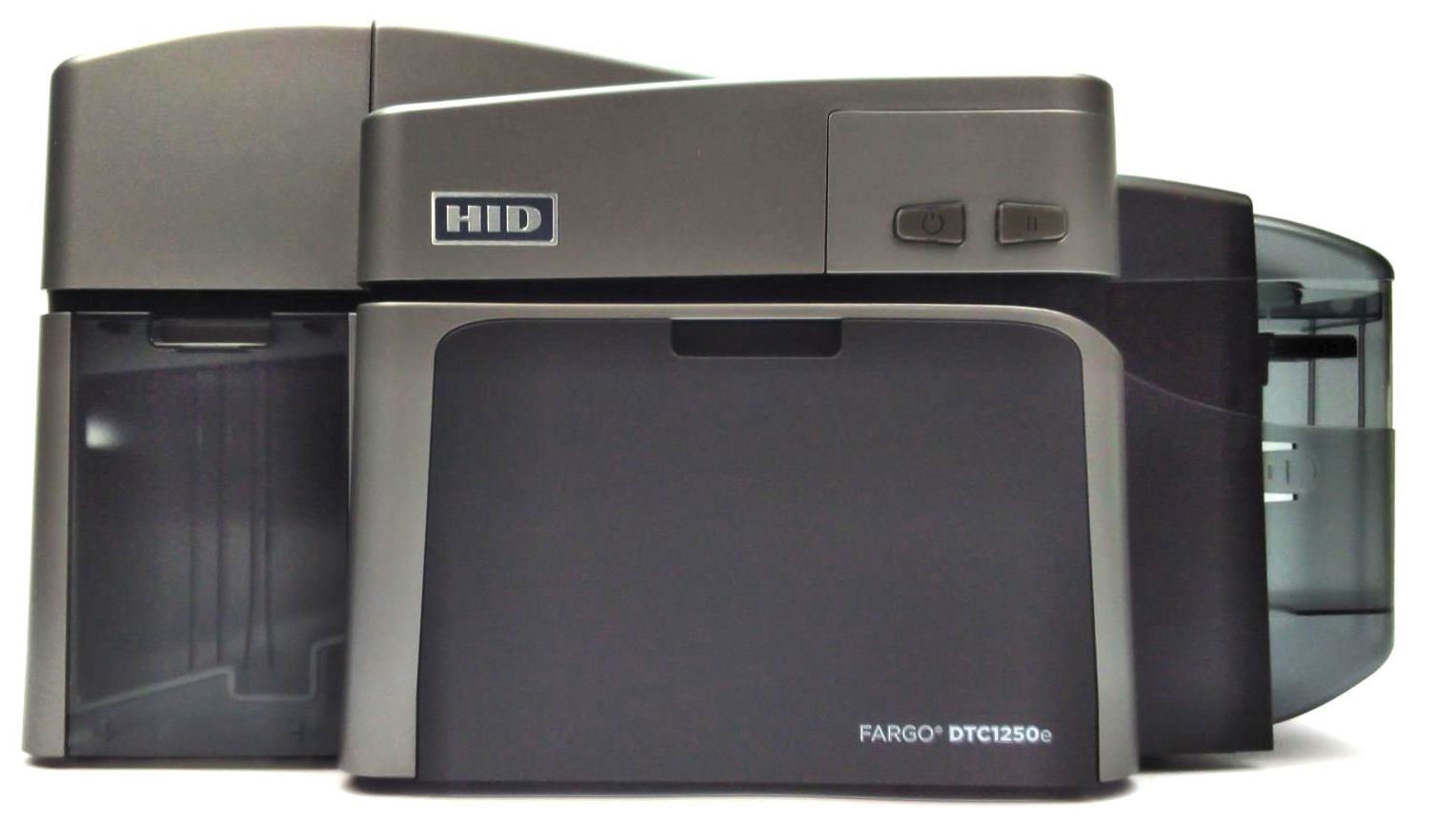 HID Fargo DTC1250e ID Card Printer Color Dye Sublimation Tabletop 050100