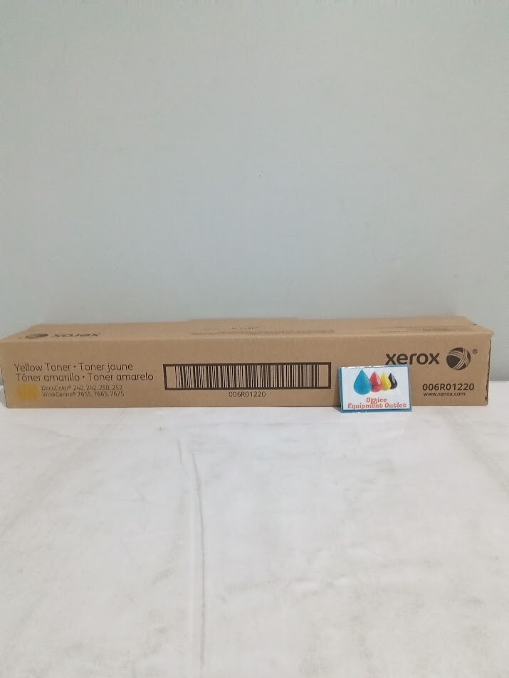 Xerox 006R01220 6R1220 Yellow Toner Cartridge