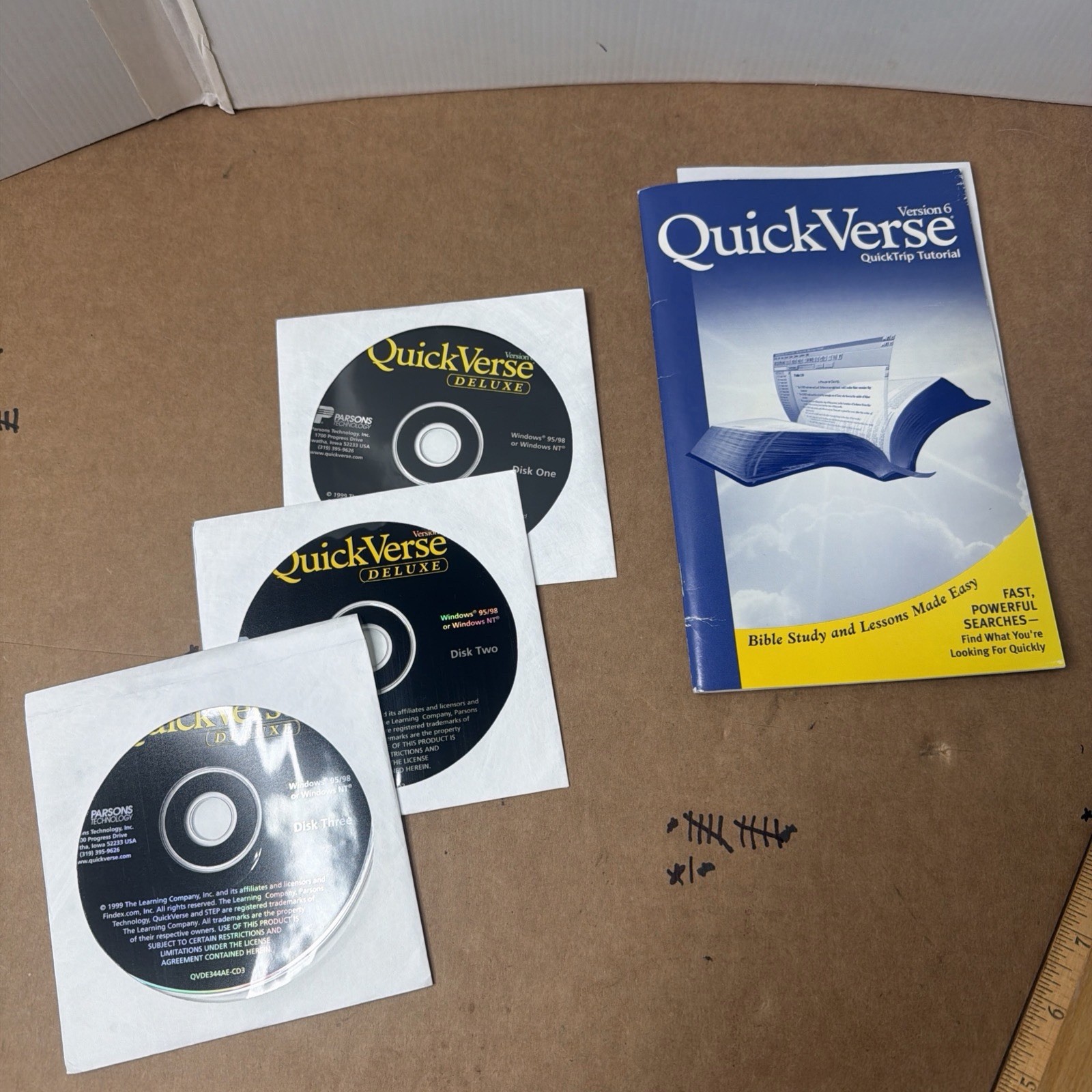 Quick Verse Deluxe Version 6 Expanded Windows 95/98