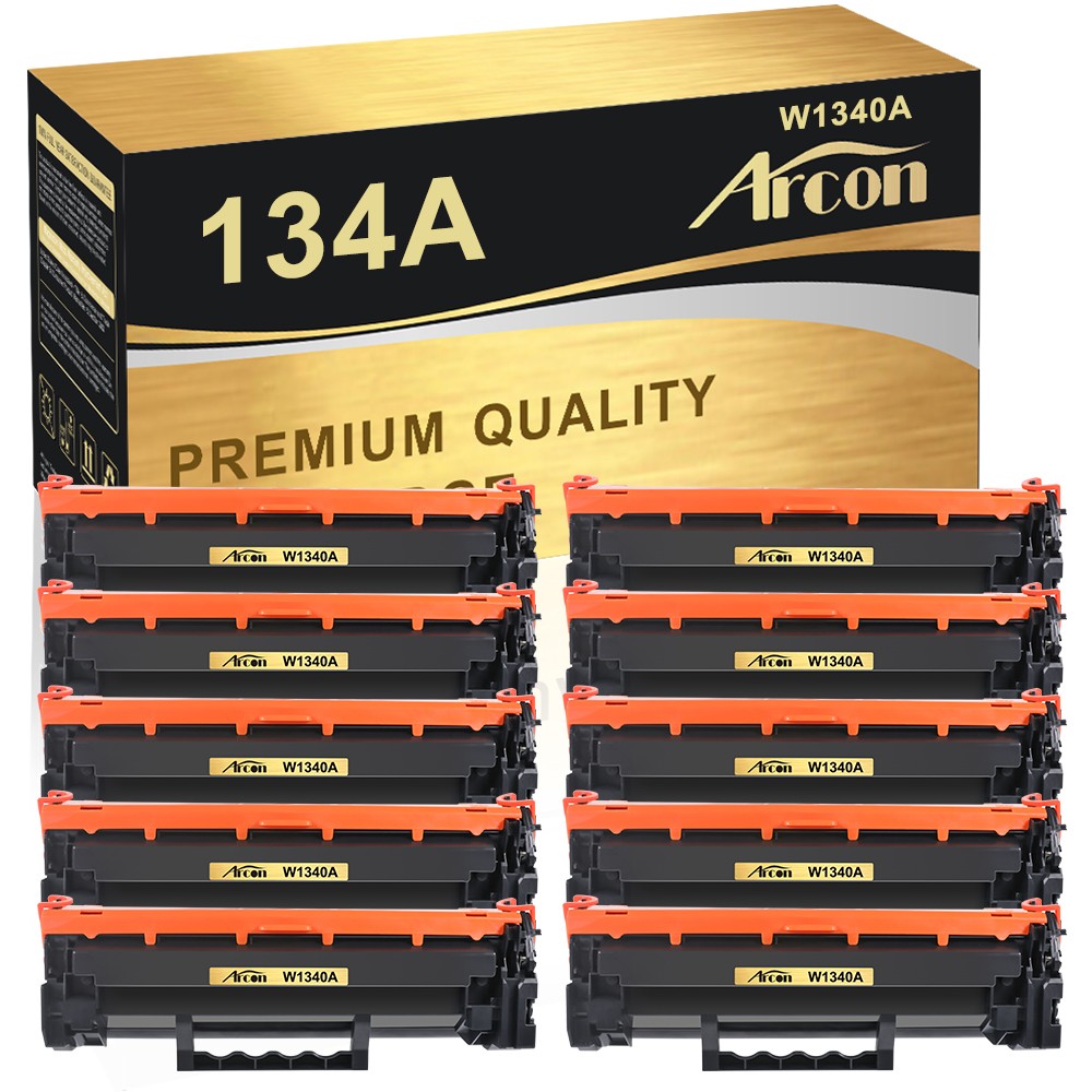 10PK 134A W1340A Toner Cartridge (New Chip) for HP M209dw MFP M234dw Printer