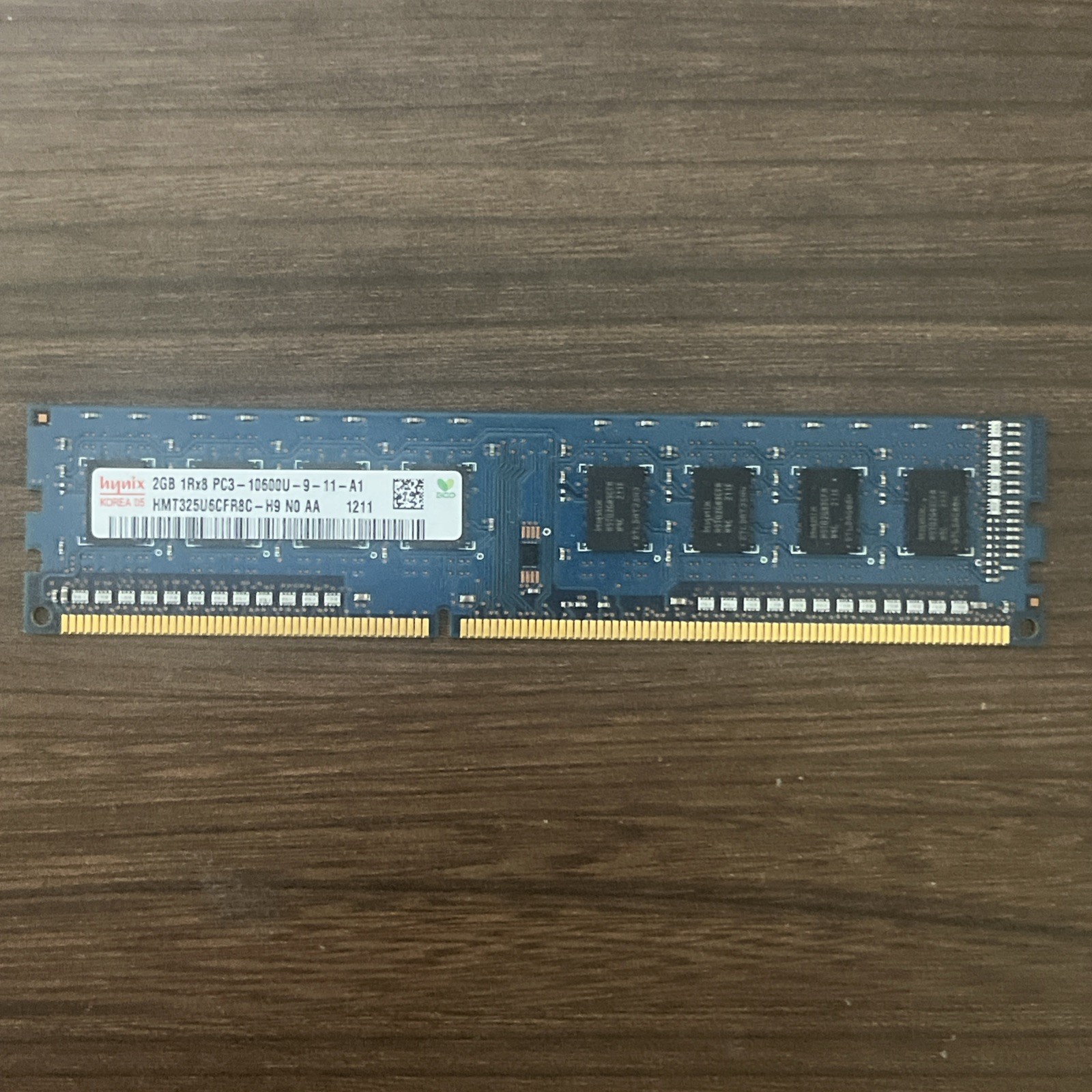 Genuine Hynix HMT325U6CFR8C-H9 Computer Memory 2GB 1Rx8 PC3-10600U-9-11-A1
