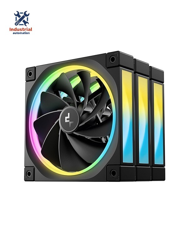 DeepCool FL12R 3IN1 Black 120mm Unique Addressable RGB Reverse Fan 