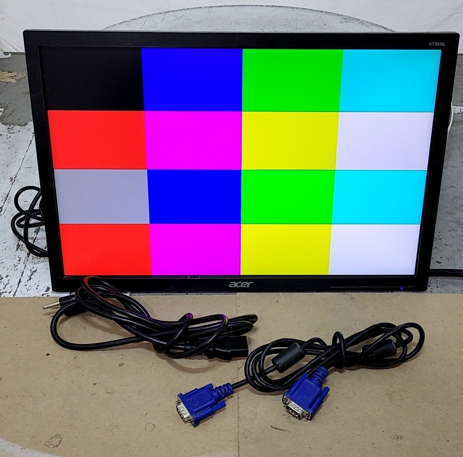 ACER v196wl um.cv6aa.001 19" LED Monitor VGA GRADE B NO BASE/STAND