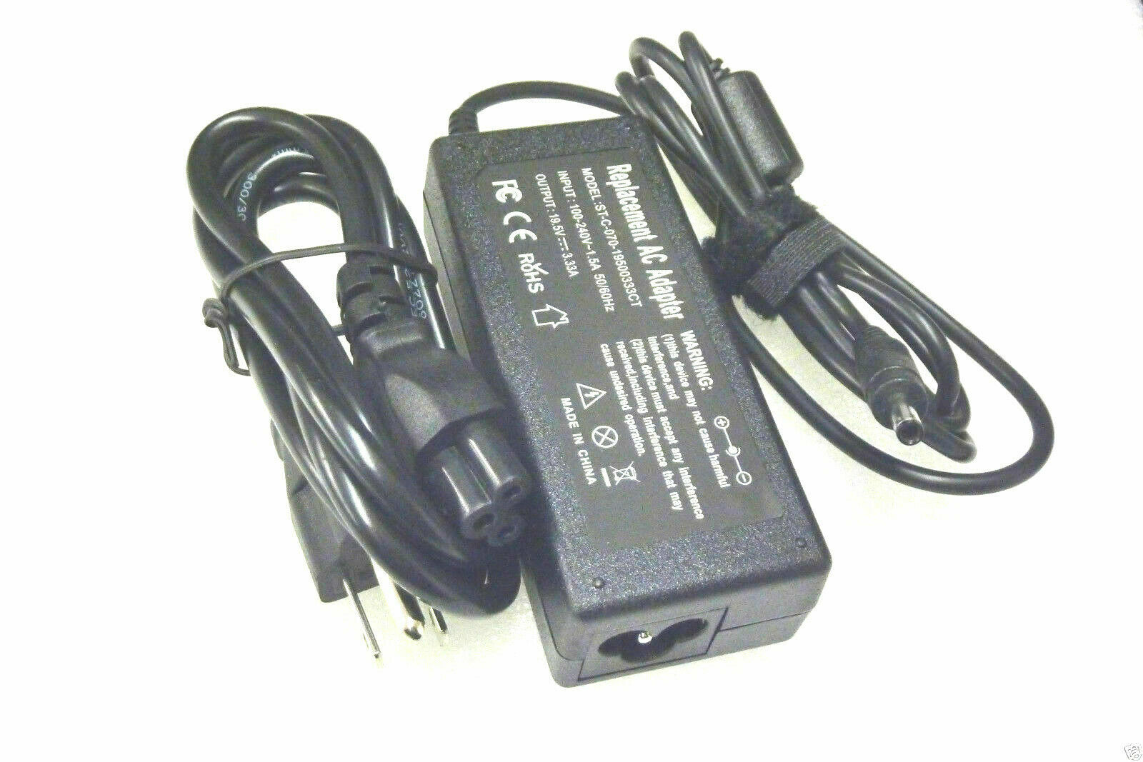 AC Adapter For HP Pavilion 15-ab200 Laptop 65W Battery Charger Power Supply Cord