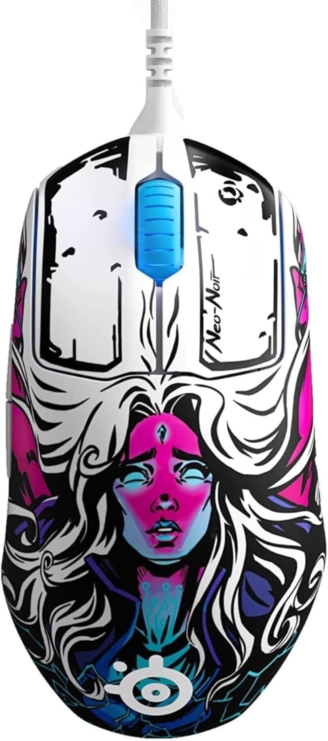 Neo Noir Prime FPS Gaming Mouse, 18K CPI, 5 Buttons, RGB, Optical Sensor