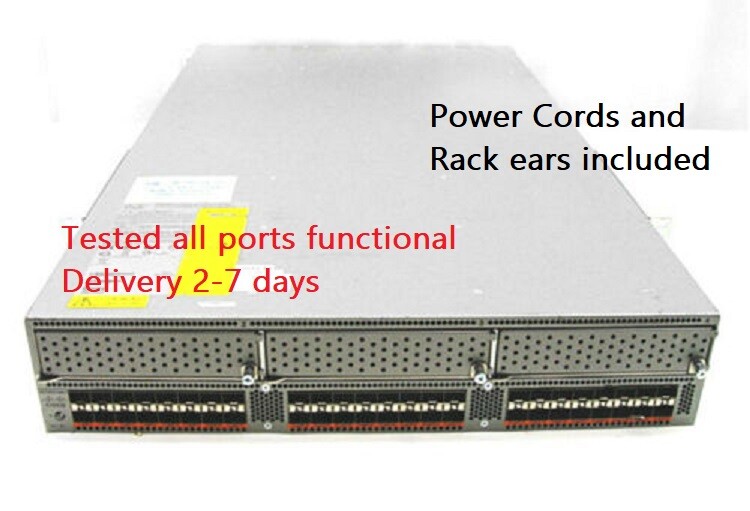 CISCO NEXUS N5K-C5596UP 48-PORT FABRIC SWITCH W/ DUAL PSU Delivery 2-7 days