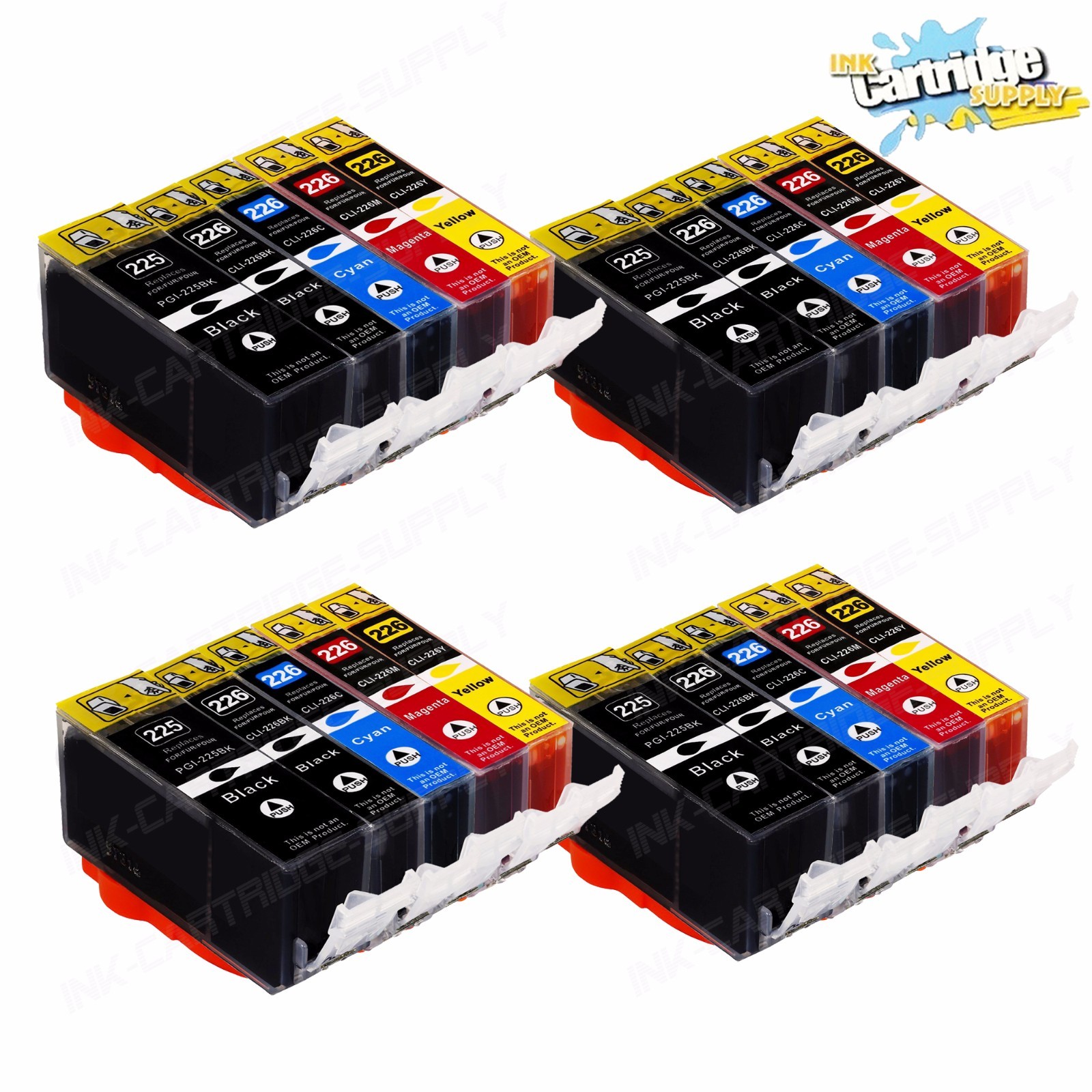 20PK PGI225 CLI226 Ink for MG5120 MG5220 MG5320 MG6120 MG6220 MG8120 MG8120B