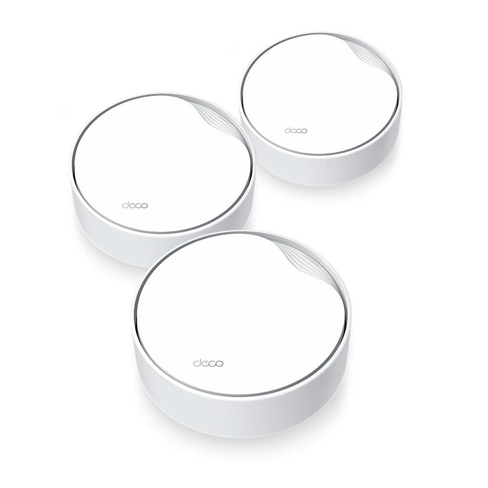 TP-Link Deco X50-PoE | AX3000 Whole Home Mesh Wi-Fi 6 System with PoE | 3-Pack
