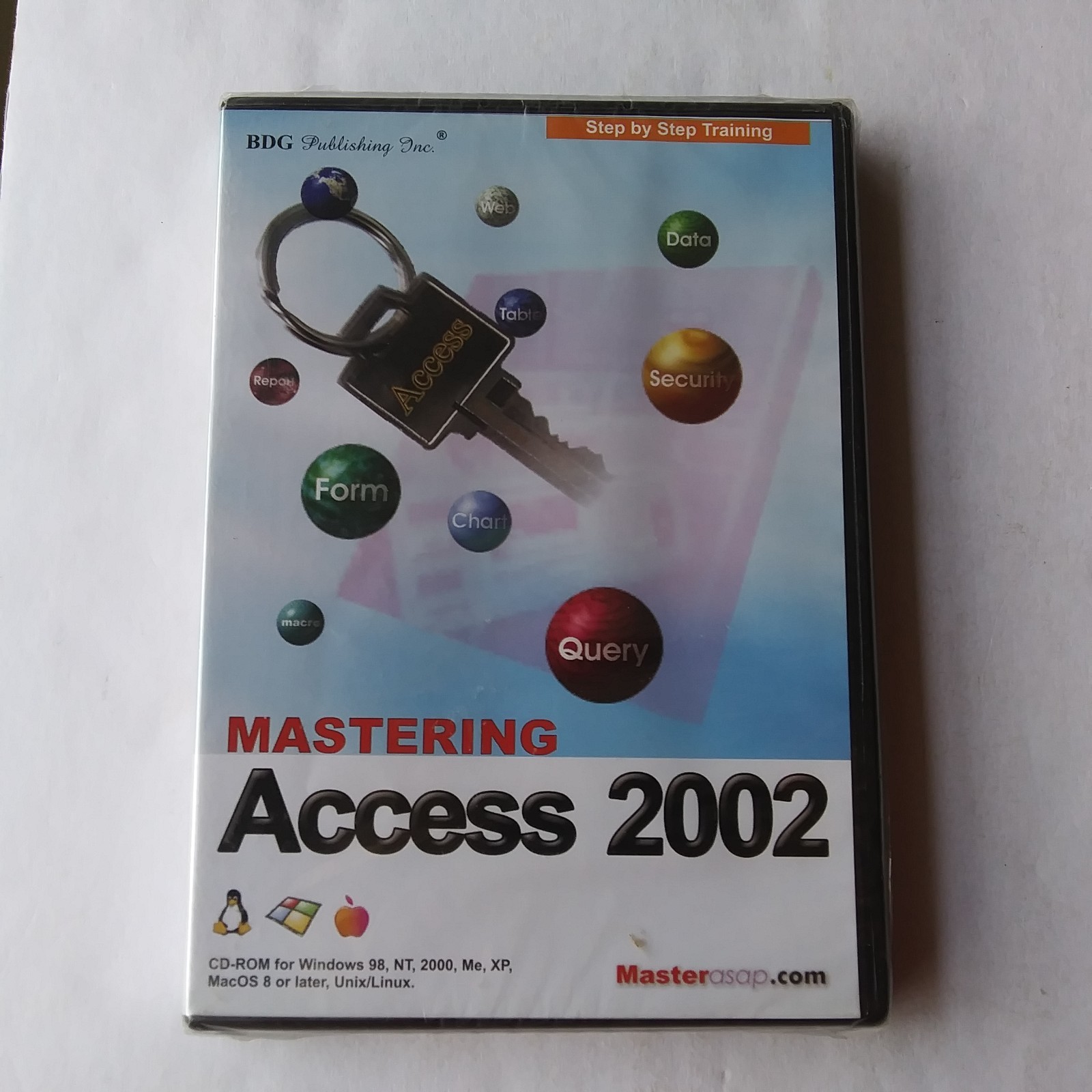 Mastering Access 2002 Training CD-ROM BDG Publishing Windows 98/XP Tutorial Cour