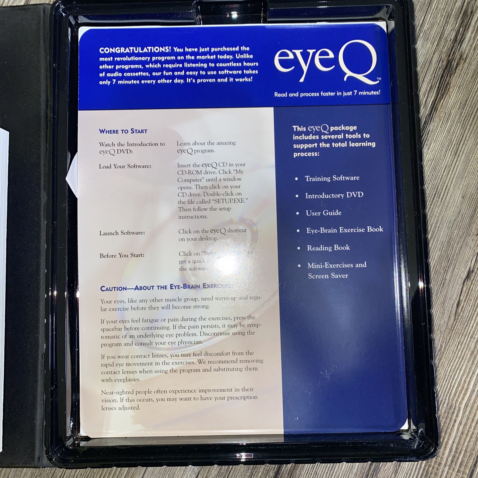 Eye Q  Infinite Mind Brain Enhancing Technology Software