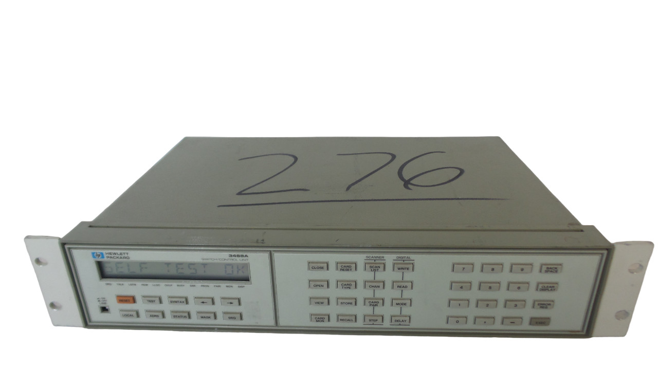 Hewlett Packard HP 3488A Switch Control Unit - 
