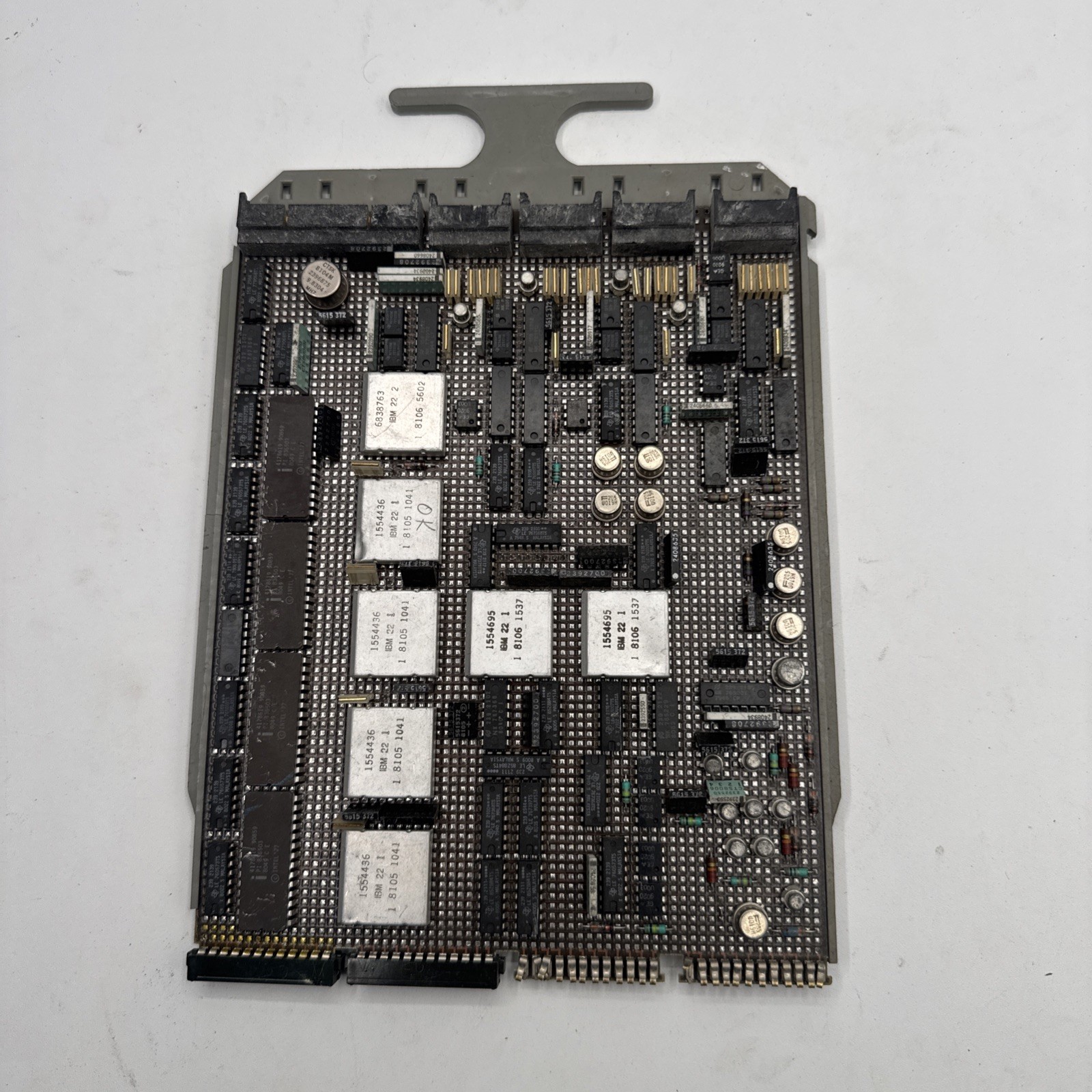 Vintage IBM Logic Card MST Ceramic Modules Intel 8049 Mainframe Series/1 1981