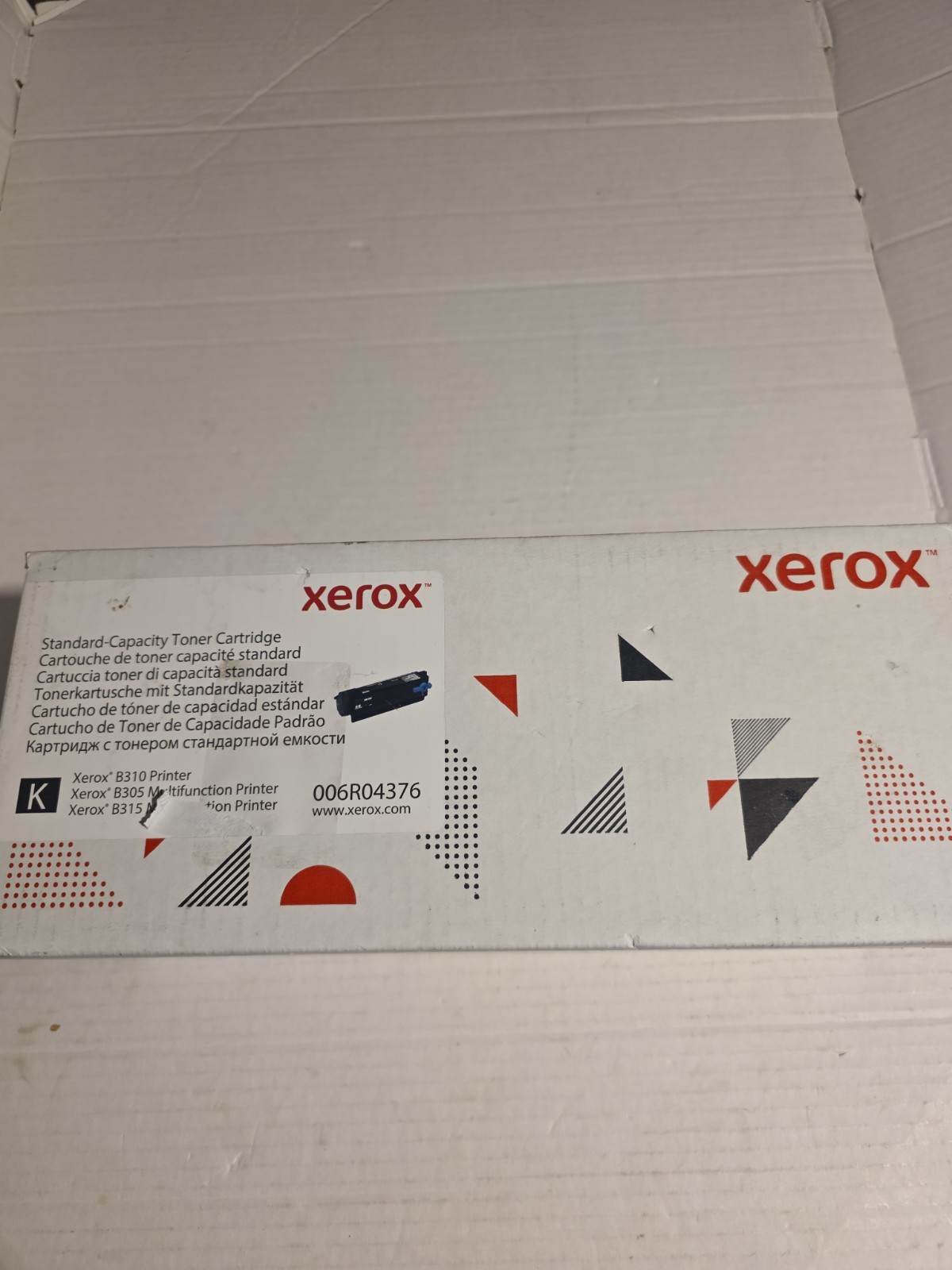 NEW GENUINE XEROX 006R04376 BLACK Toner for B305 B310 B315 Sealed Box