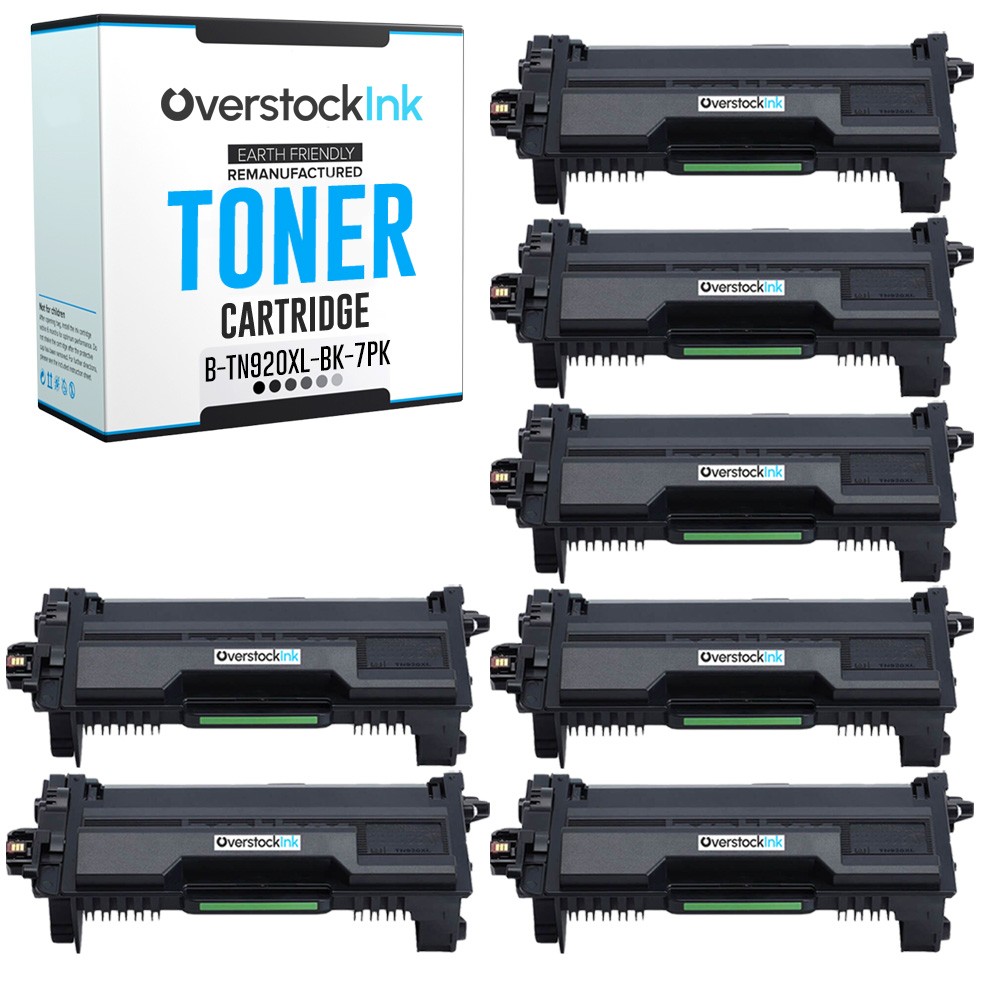 7PK Compatible OSI TN920XL Printer Cartridge fits Brother HL-L5210DWT L5215DW