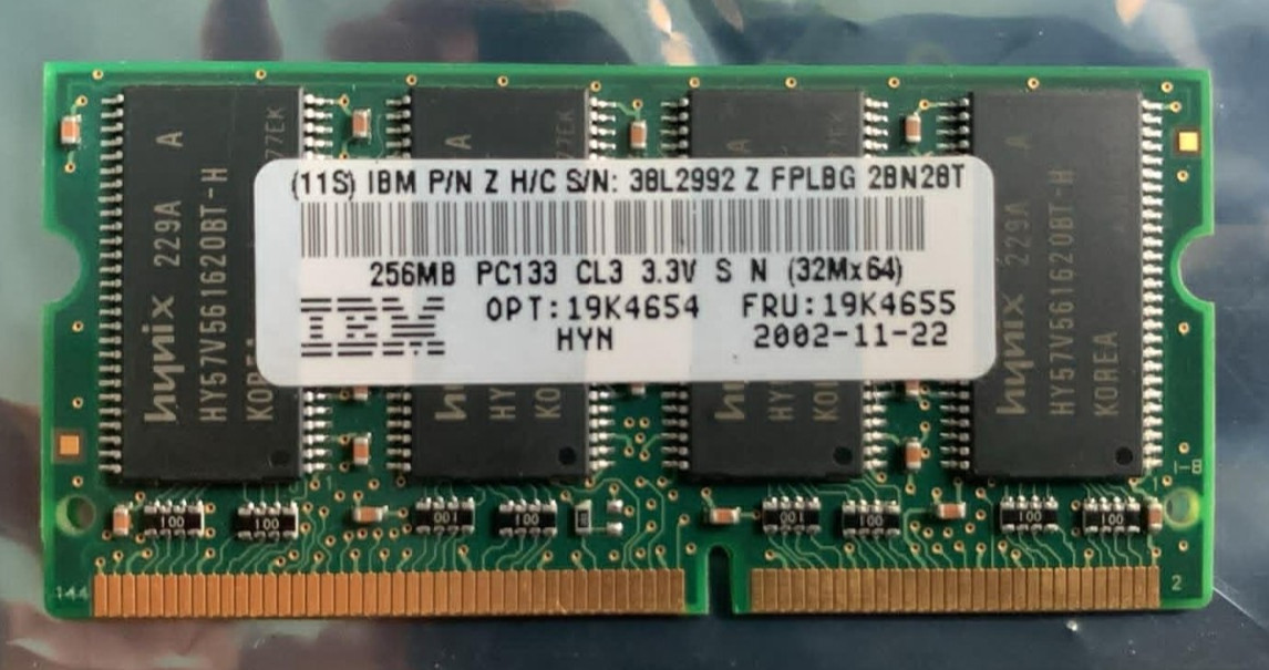 IBM 256MB PC133 P/N Z H/C 