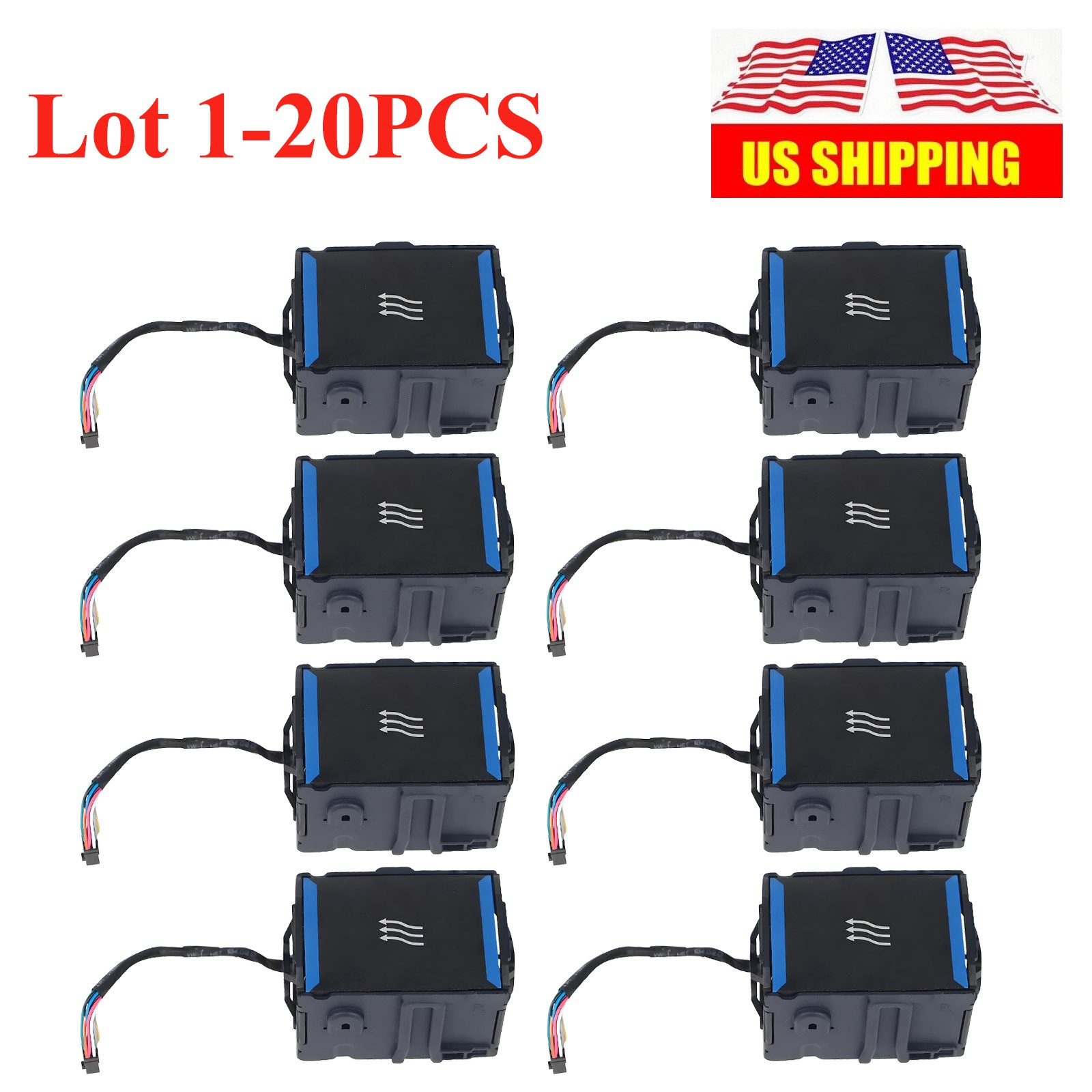 Lot For HP ProLiant DL160 G8 Gen8 Cooling Fan 663120-001 677059-001 732660-001