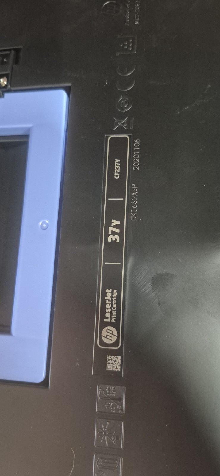 Genuine HP 37y Black High Yield Contract Toner Cartridge CF237YC