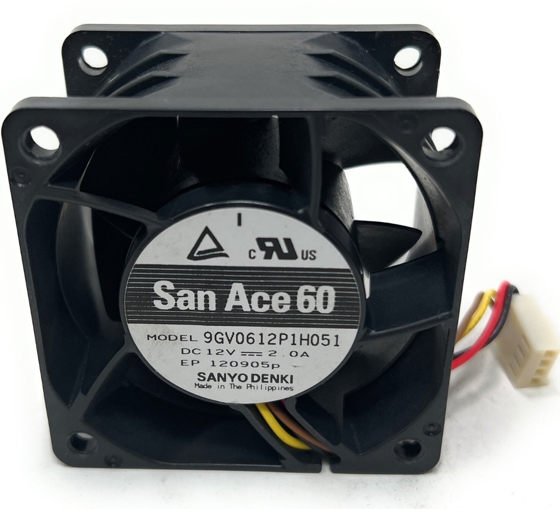 1PCS SAN ACE 60 12V ==2.0A COMPUTER/SERVER COOLING FAN SANACE 9GV0612P1H051
