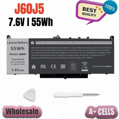 ✅LOT 50x J60J5 Battery For Dell Latitude E7270 E7470 MC34Y WYWJ2 GG4FM 451-BBSY