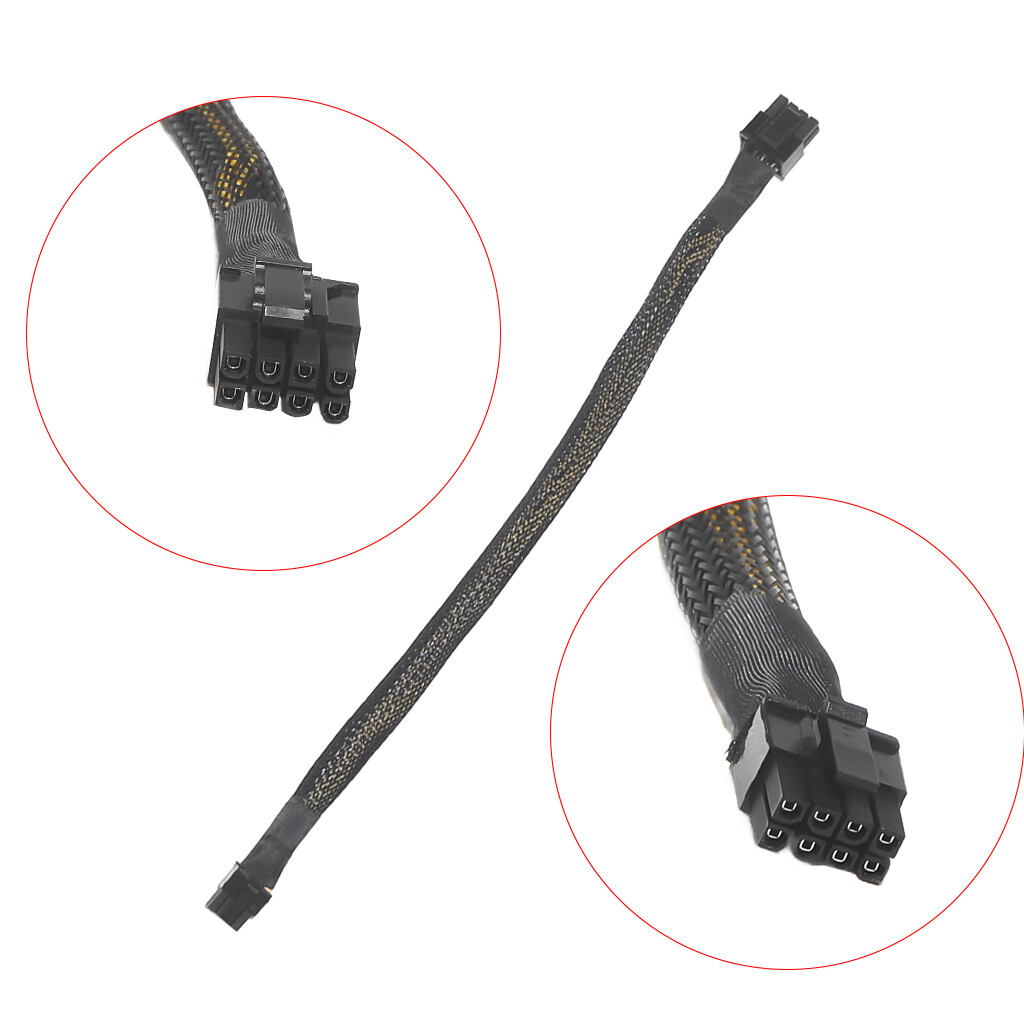 For HP DL380 G10 Server GPU Extension Cable mini8P to Dual 8Pin Adapter Cable