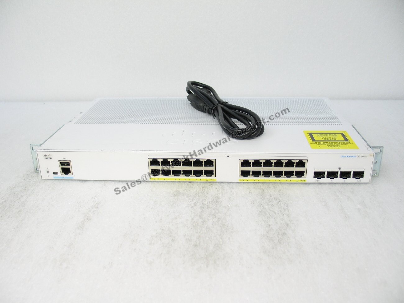 Cisco CBS350-24P-4G-NA 24-Port PoE Gigabit Managed Switch - 1 Year Warranty