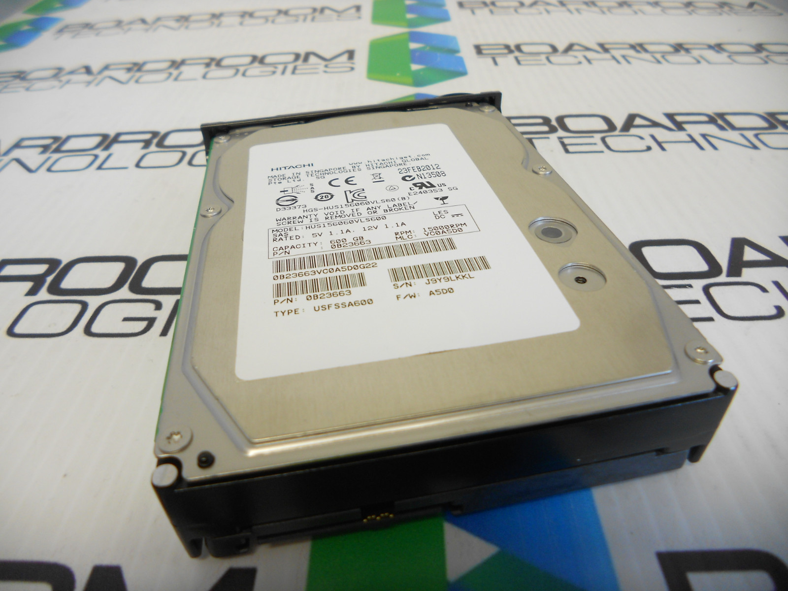 Nexsan E-Series E48 E60 600GB 15K 3.5" SAS Hard Drive HD With Tray DP48-SP600