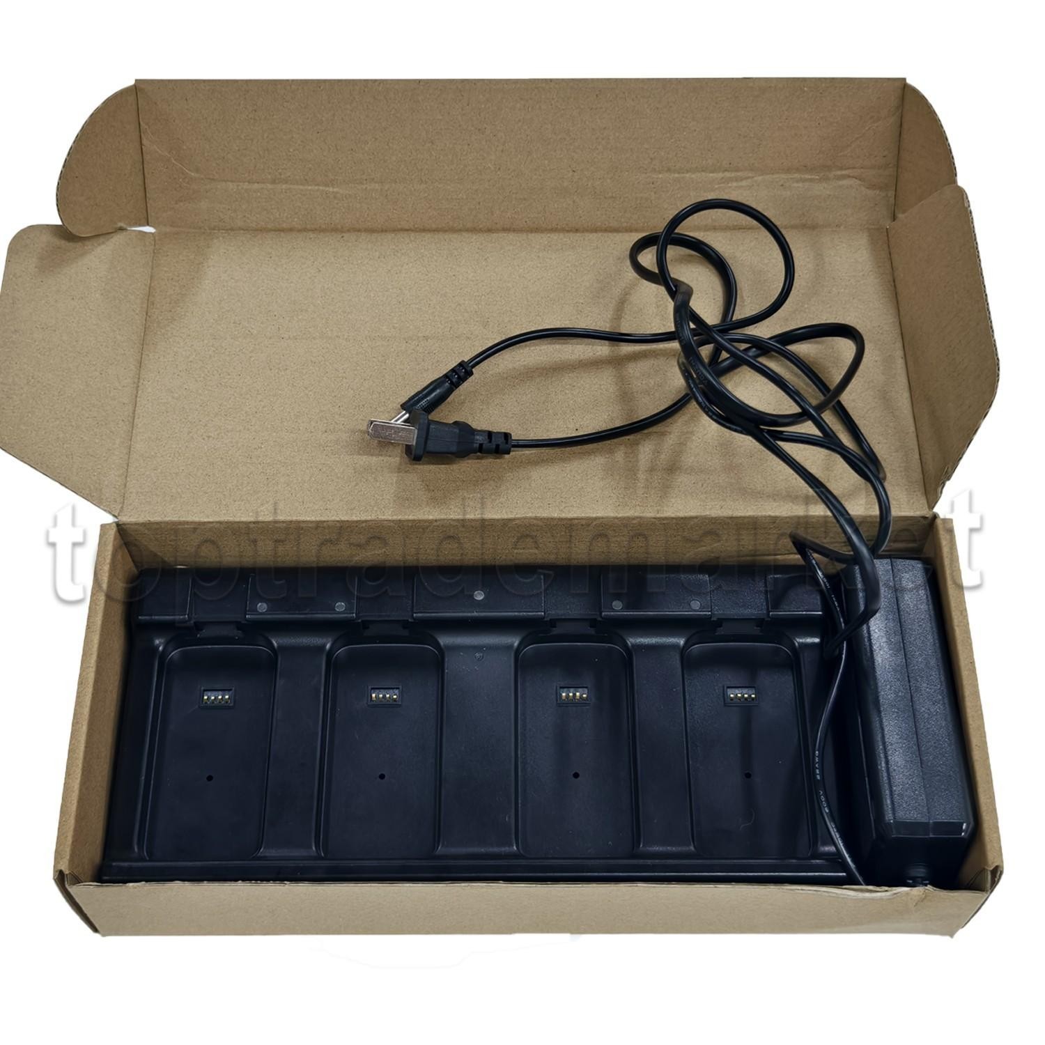 4-Slot Battery Charger for Honeywell CK3X CK3R CK70 CK71 CK75 CK65 CK67 EDA61K