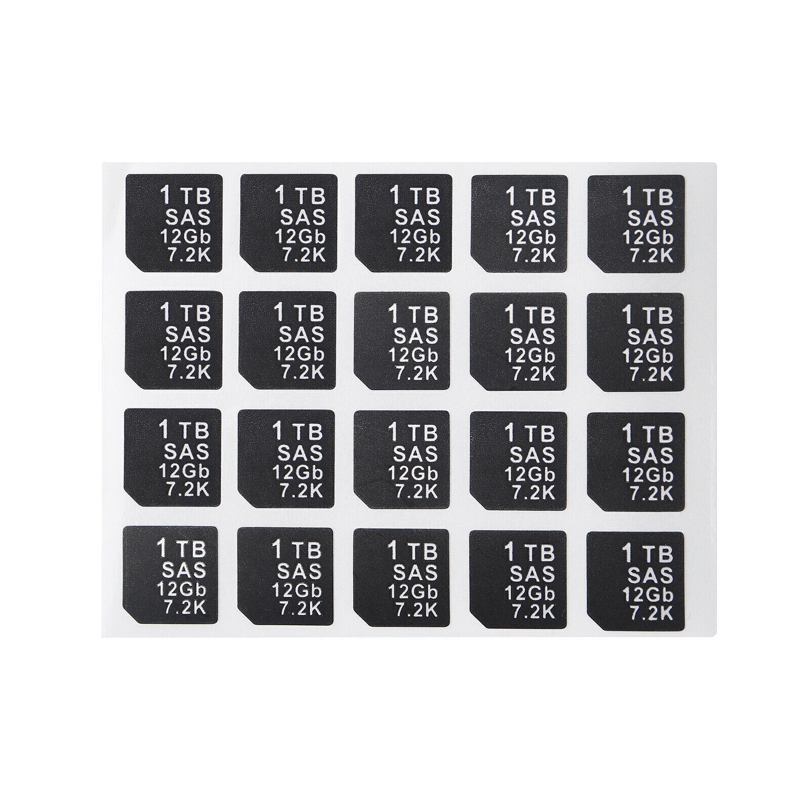 20-pcs  For DELL G14 G15 DXD9H X7K8W Caddy Adhesive Stickers Labels HDD Stickers