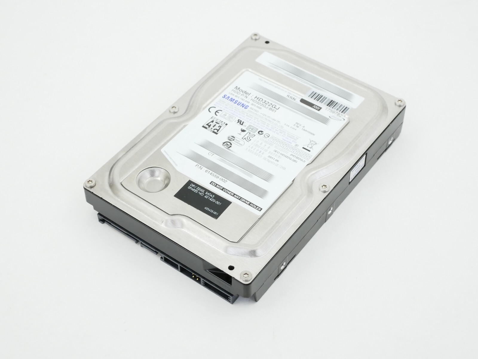 Samsung HP F4 320GB HD322GJ/U 7200RPM SATA 3.0GB/s 3.5" 614559-002 621420-001