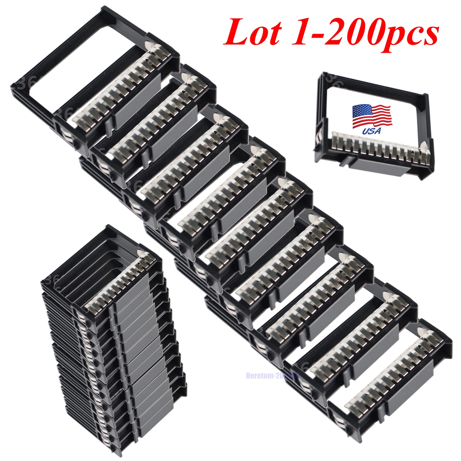 Lot HP 670033 652991-001 DL360p DL380 Gen8 G9 2.5" Hard Drive Caddy Blank Filler