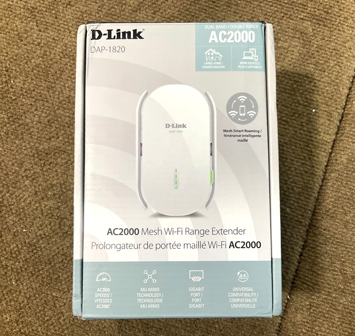 D-Link AC2000 WiFi Mesh Range Extender DAP-1820 802.11ac 🇺🇸✨🇺🇸✨
