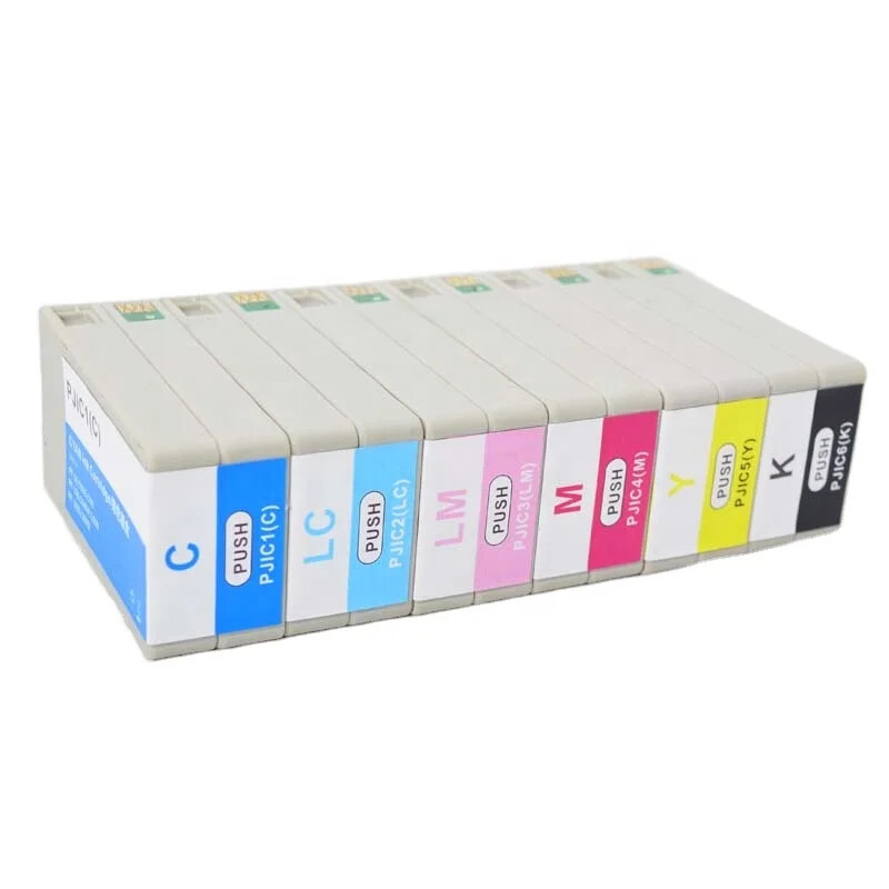 PJIC1-PJIC6 Replacement Ink Cartridge Fits Epson PP-50BD 100AP Series