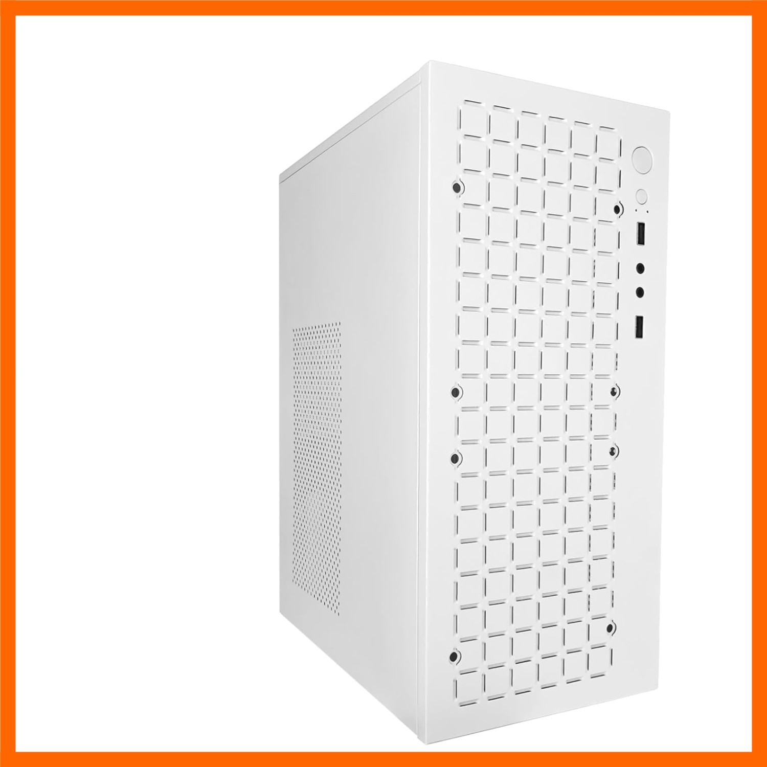 V600 High Airflow Micro ATX PC Case - Supports MATX, Mini - ITX - with .0, 3....