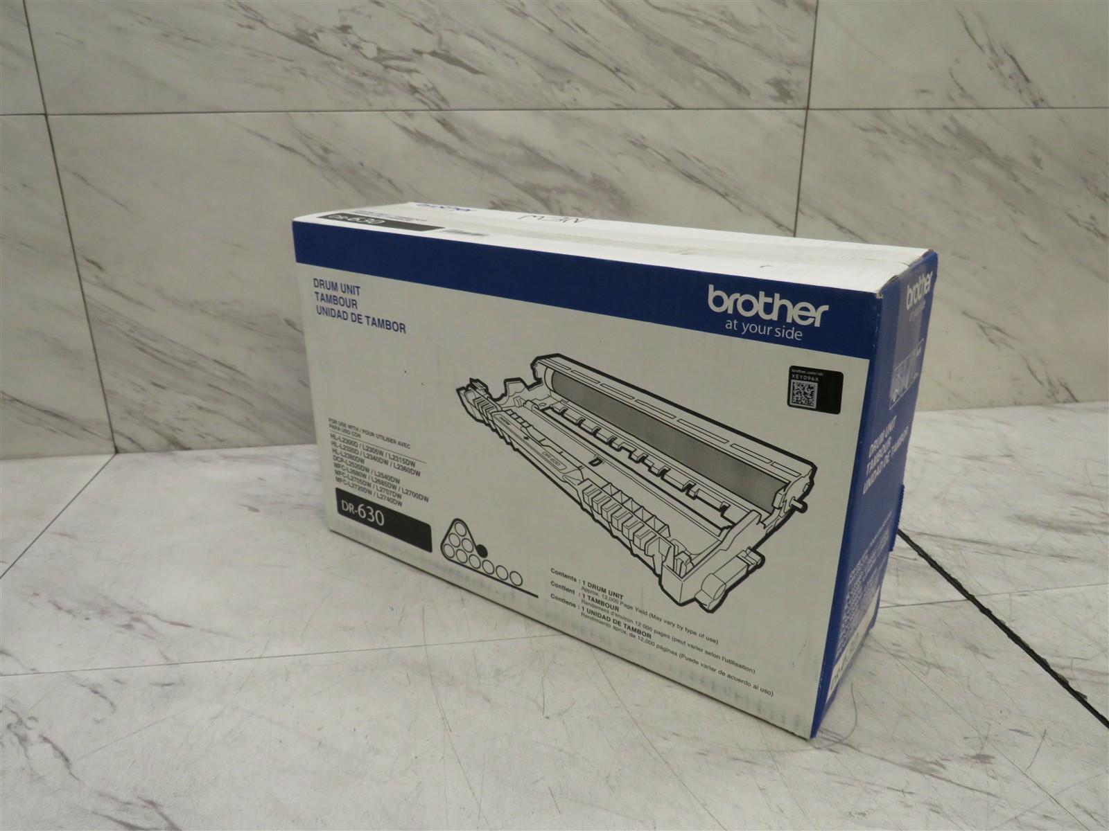 NEW Genuine Brother DR-630 DR630 Drum Unit OEM 12,000 Page Yield