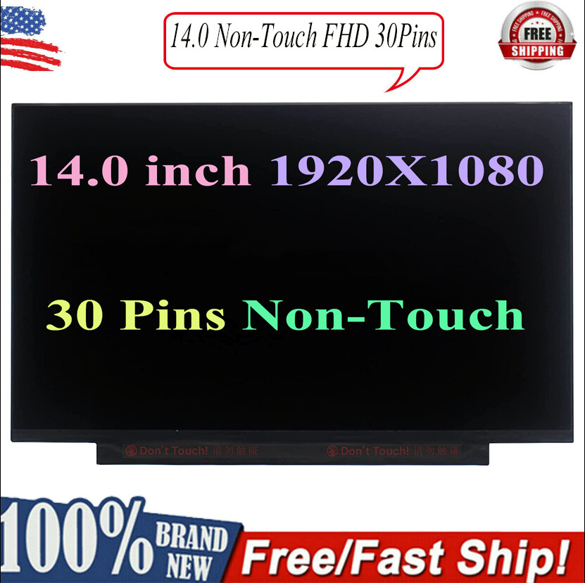 14'' FHD IPS LCD Display Screen Panel For HP Notebook 14-dk0061nr 14-dk1035wm A+