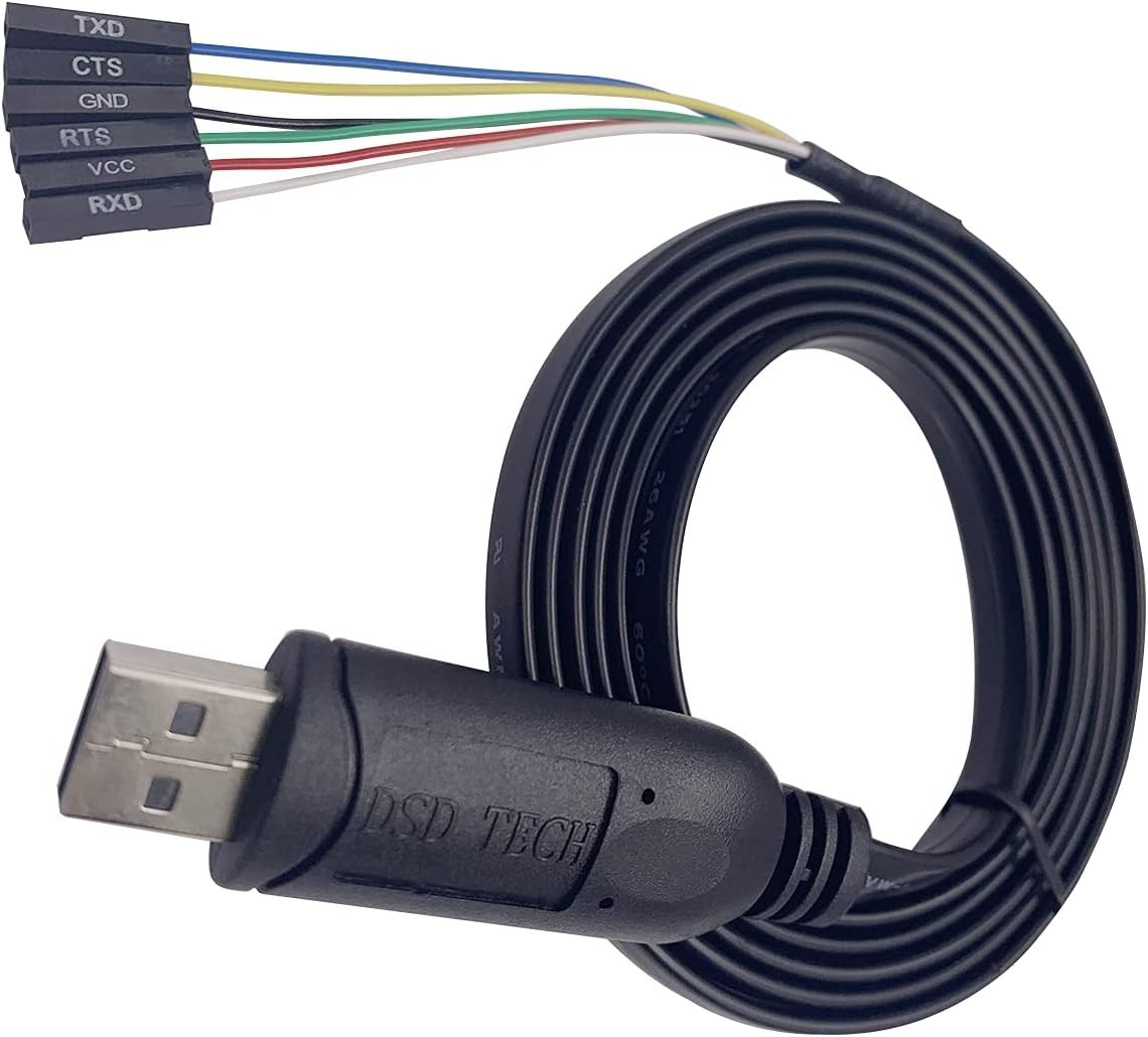 SH-U09G USB To TTL Serial Cable Built In FTDI FT232RL IC 1.8M 5.9 FT Adapter