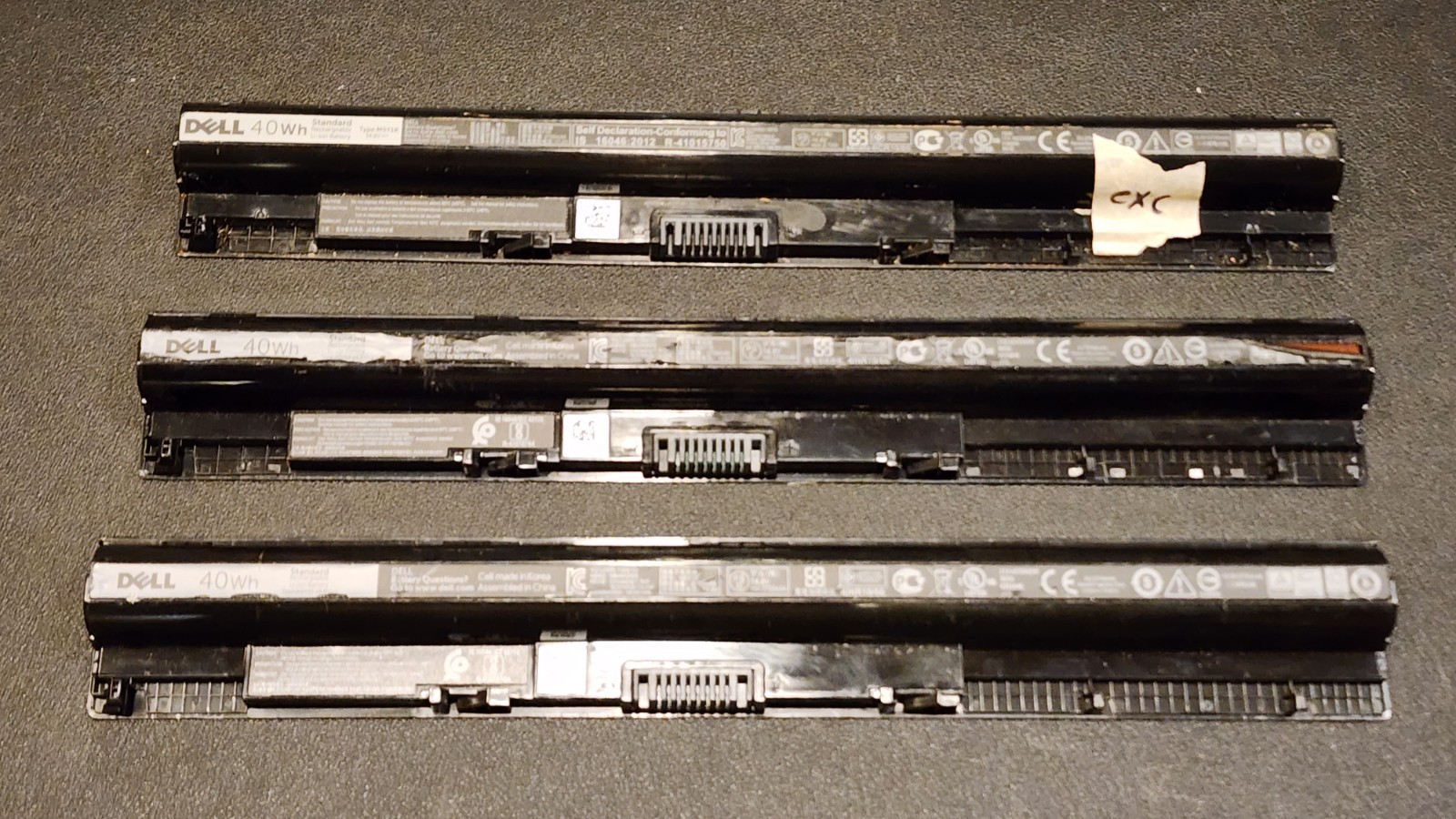 3x Lot Dell Inspiron 15 3451 3458 3567 5455 5551 5555 5558 Genuine Battery M5Y1K