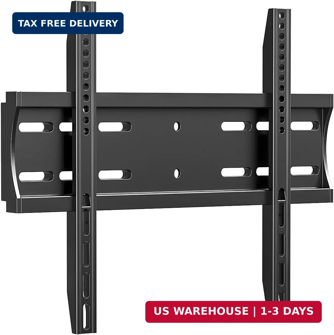 IWORKBOARD 43 50 55 inch Fixed Low Profile TV Wall Mount for 24-65 inch LED/LCD