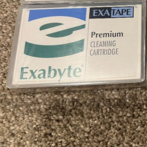 EXABYTE PREMIUM 8MM VIDEO8 HI8 DIGITAL8 HEAD CLEANING CLEANER CLEAN TAPE SEALED