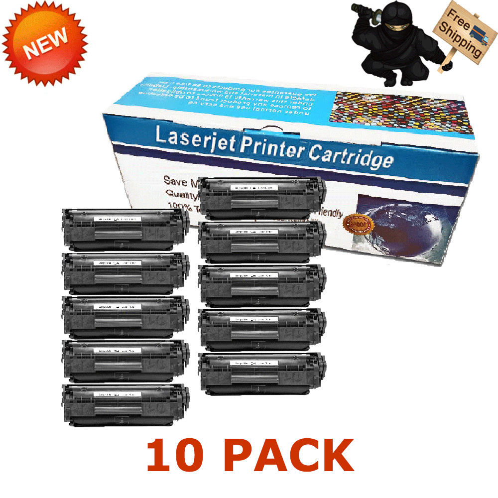 10PK CRG104 FX9 FX10 Toner For Canon 104 imageCLASS D480 MF4350d MF4120 MF4370
