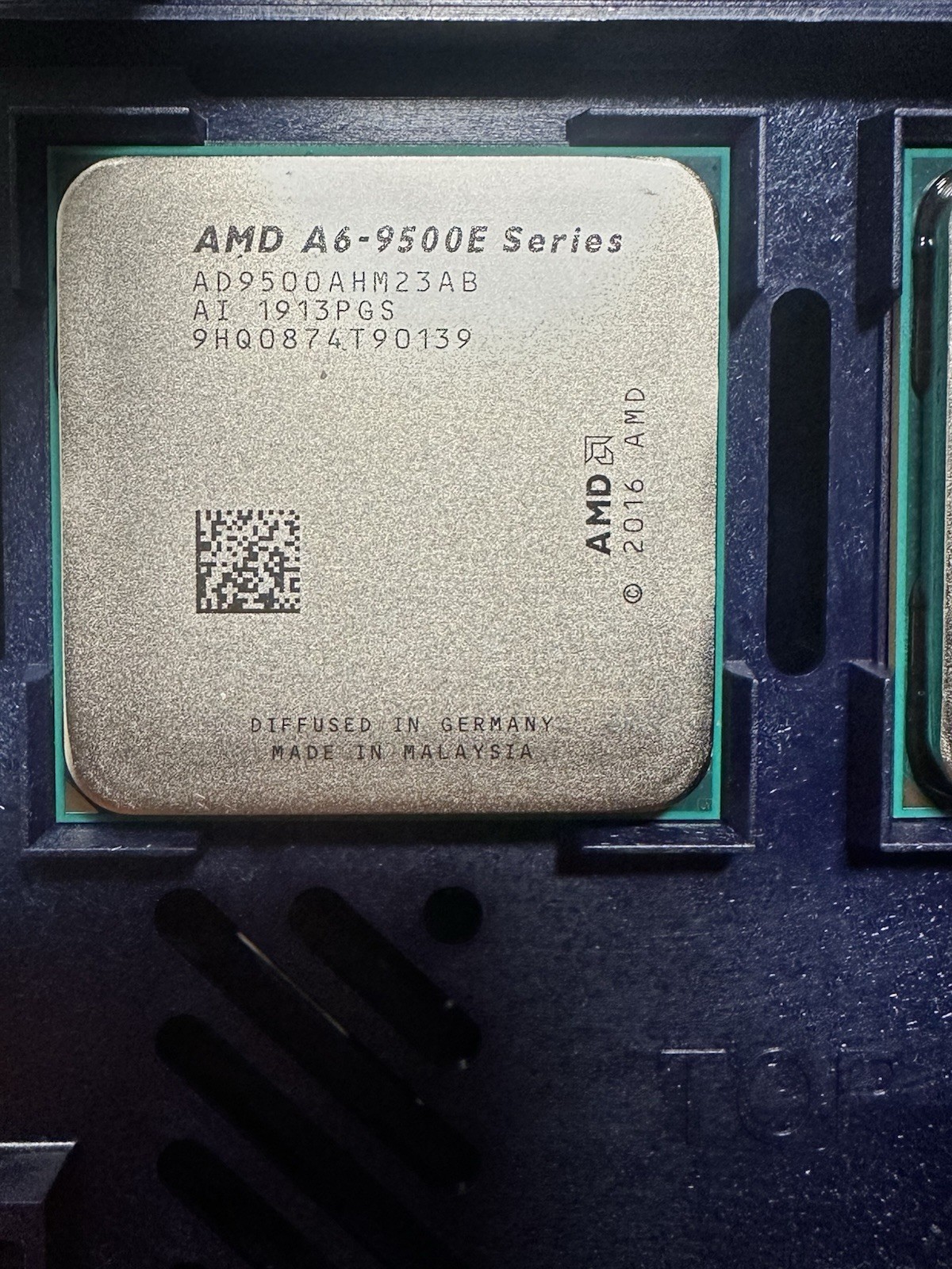 New AMD A6-9500E AD9500AHM23AB 3.0GHz AM4 Dual-Core APU Radeon R5 CPU Processor